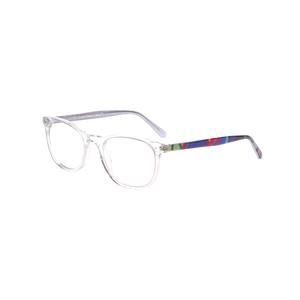 New PEACELOVE Clear LIVE BOLD Eyeglasses with Colorful Swirl Temples 50/21/150